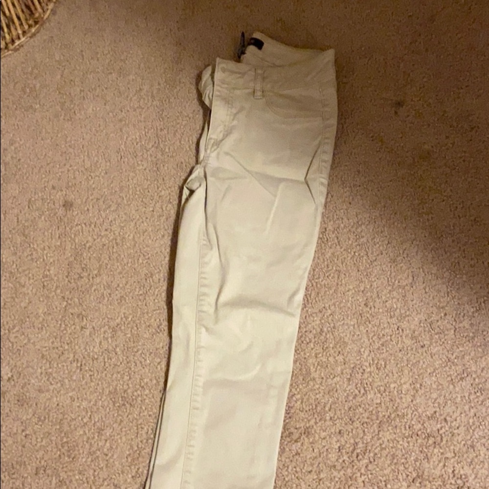 khaki jeans